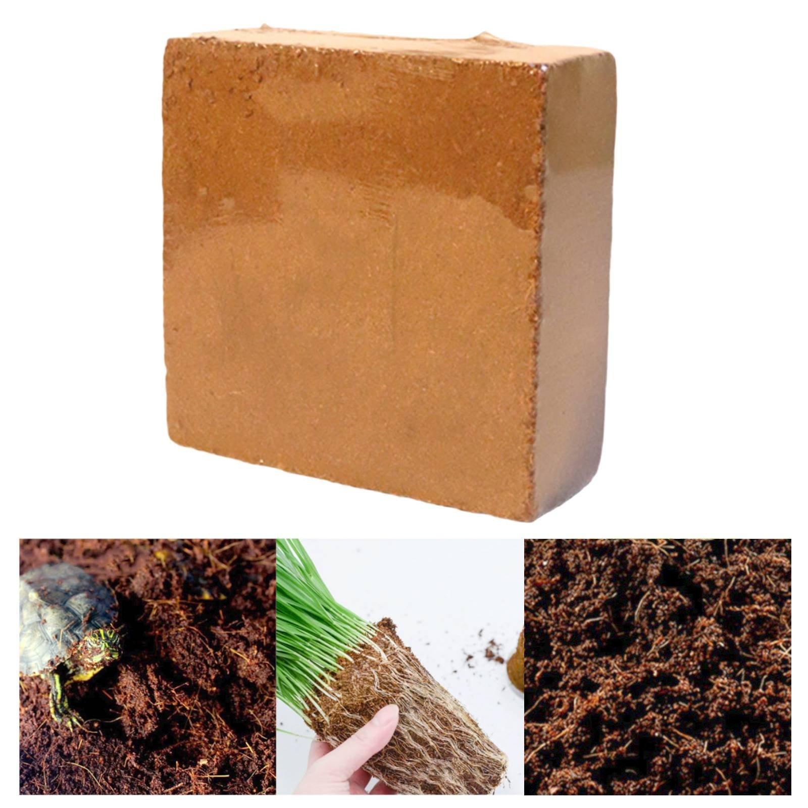 Coco Coir Block - Cocos Coir Brick, gecomprimeerde kokosvezel, kokoscoir