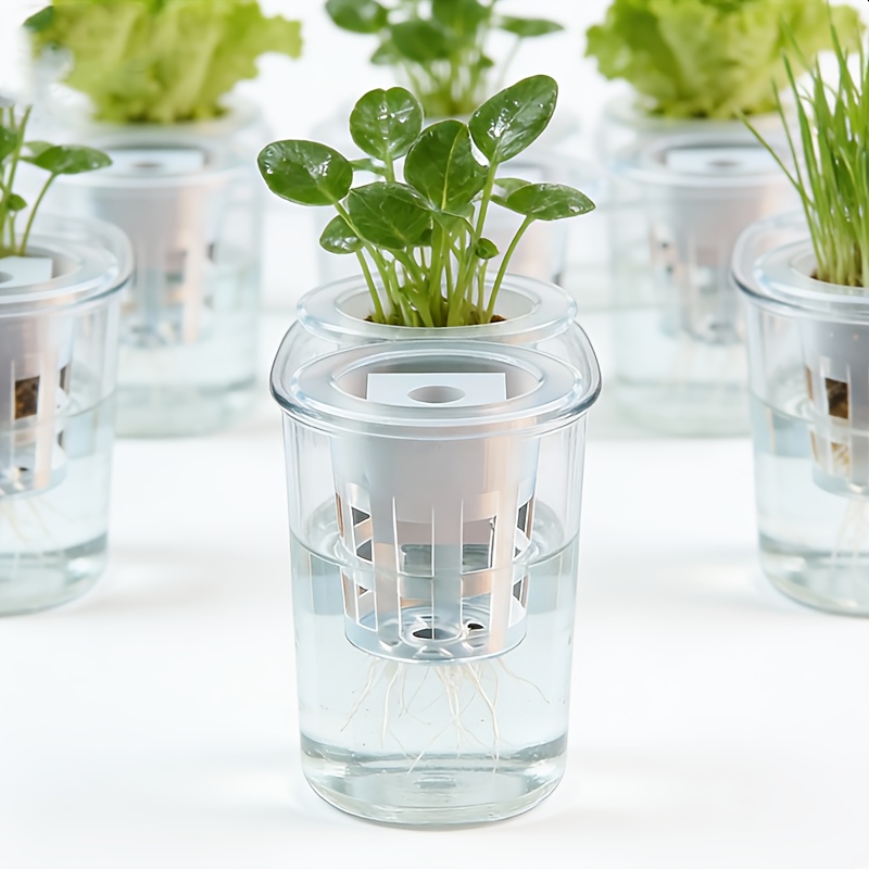 Net Pot 3 Inch - 10-delige hydrocultuur zaailingmandjesset (inclusief 10 plantmandjes
