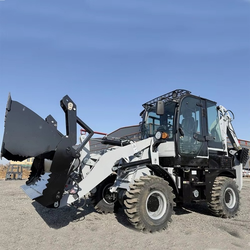 Landscape Urban Farming - Compacte multifunctionele graaflader 4x4 diesel CE
