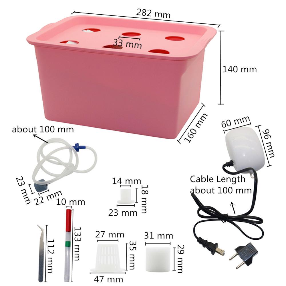 1 Set 6 Gat Plant Hydrocultuur - Net Pot 3 Inch recensie en prijs