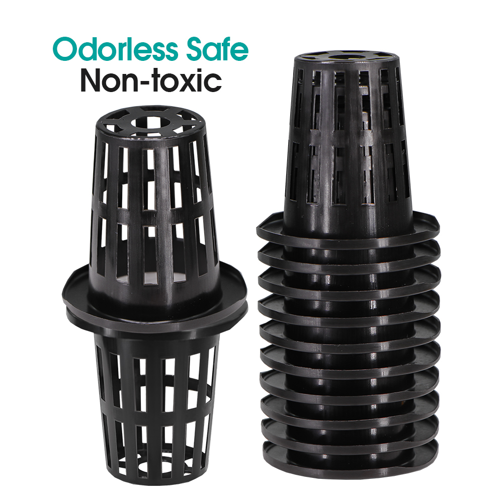 10 Stuks Broeikas Zwart Plasti - Net Pot 3 Inch recensie en prijs