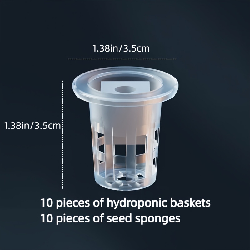 10-delige hydrocultuur zaailin - Net Pot 3 Inch recensie en prijs