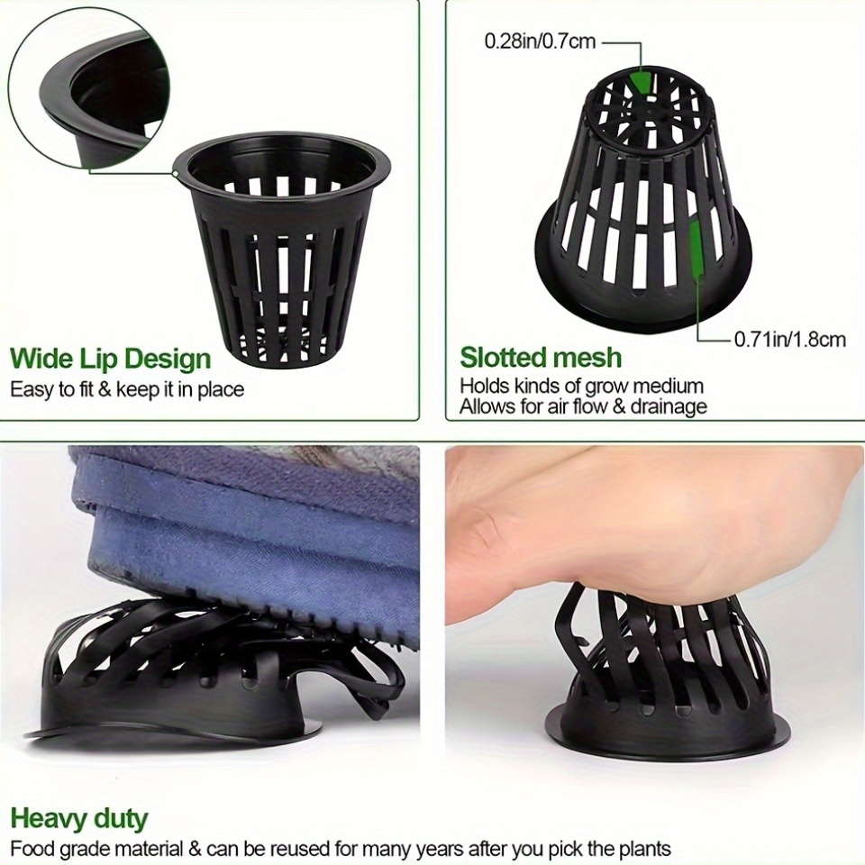 24/48 stuks 2 inch tuin netkwe - Net Pot 3 Inch recensie en prijs